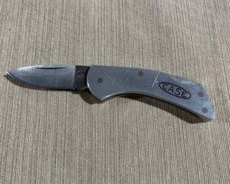 Case XX M1057 Silver LSSP Lockback Pocket Knife