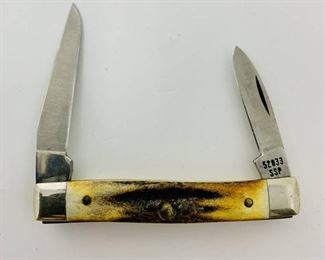 Case XX SS Stag Pen Pocket Knife