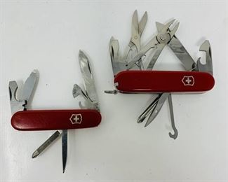 Victorinox Swiss Army Tinker Delux and Small Tinker