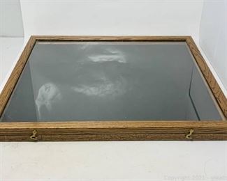 Walnut Wood Countertop Knife Display