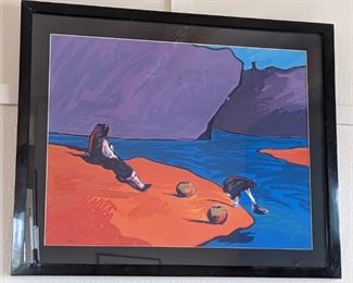 John Nieto Limited Edition 86/180 Serigraph