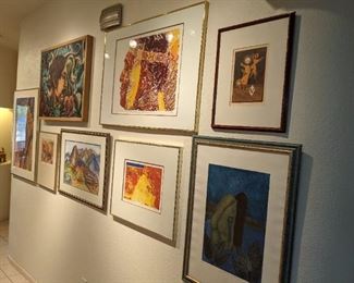 Fifty plus years of meticulous art collection; generous support of local and national artists