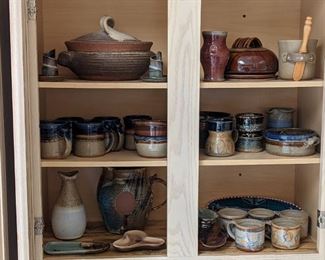 Red Duck Sedona Arizona Drip Glaze Studio Pottery - I sign 