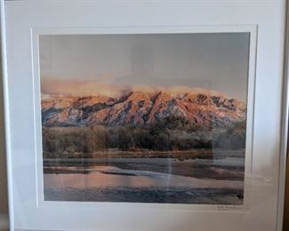 Fred Hanselmann Mountain Photograph LE 12/500 19.5 X 23.5"