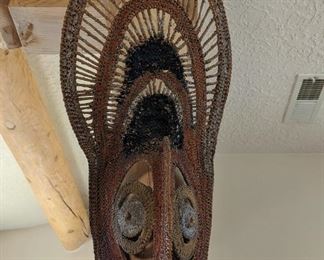 Hand Woven Tribal Mask