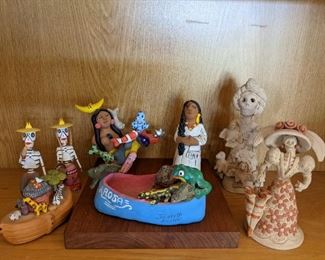 Latin American Folk Art - Josefina Aguilar, Enedina Vasquez Cruz, Irma Blanco, and more.
