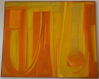 Carmine De Vivi, Sunrise 1961, 45 X 55