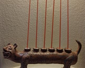 Porcupine Jaguar Votive or Not Candleholder