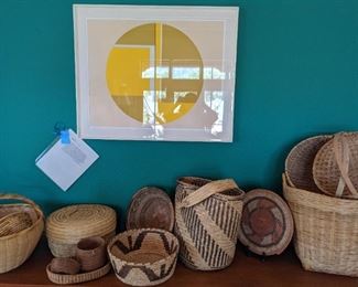 Papago, Sweet Grass, African, South Americank, Utilitarian - Baskets Galore