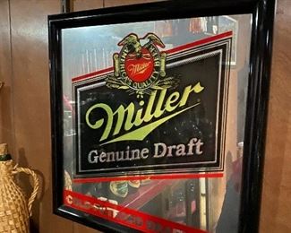 Miller Genuine Draft mirror