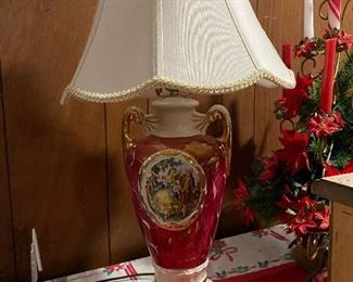 Victorian table lamp