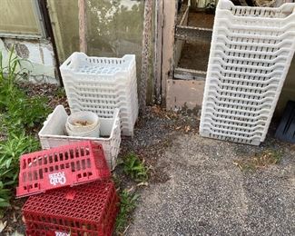Plastic crates