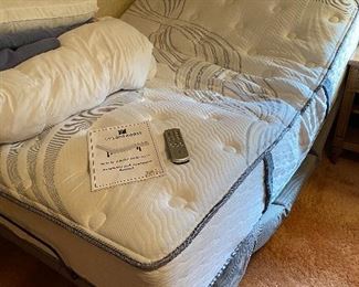Total Comfort adjustable bed with remote