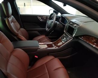 2017 Lincoln Continental Reserve Luxury Sedan, 12,000 Miles, Exterior: Black Velvet, Interior: Terra/Ebony Luxury Leather, 2.7L GTDI V6 Engine, 4 Wheel Drive, Power Sunroof, Moonroof, Heated/Cooling/Massage Feature on Front Seats, Back Seats fold forward, Rear View Camera, Rear Window Power Sunshade, 360 Sensor and Foot Activated Trunk, Winter and Summer Floor Mats and much more! 