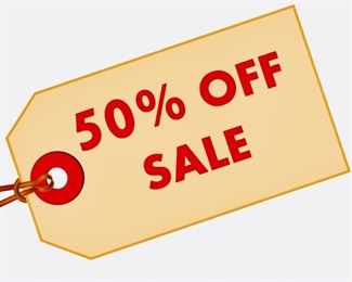 50% OFF Sunday