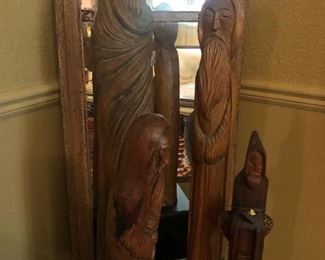 Wooden monks, Mary 