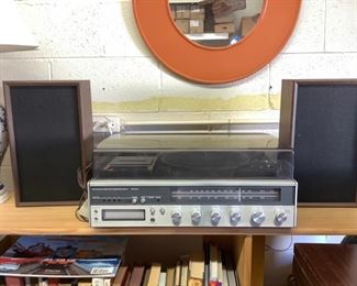 JC Penney AM/FM Stereo Eight Track/Cassette Play Record