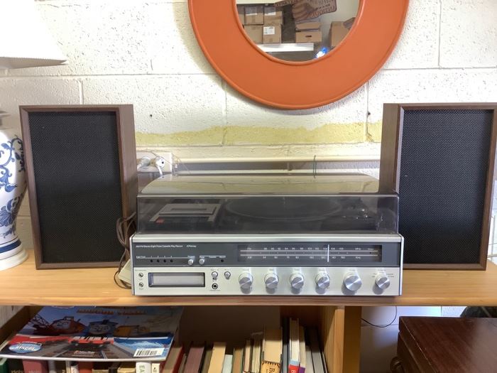 JC Penney AM/FM Stereo Eight Track/Cassette Play Record