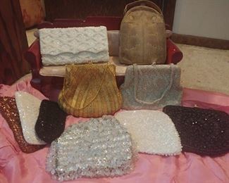Vintage Purses 1940’s- 1970’s. 