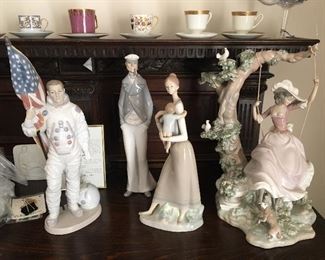 Lladro Large Figurines with Boxes