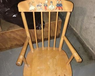 Child’s Wooden Chair 