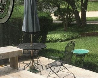 Wrought Iron Patio Set
