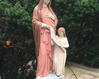 Outdoor Garden Sculpture, Stone Garden Figures