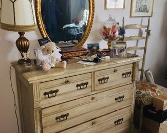 Antique Dresser with Marble Top