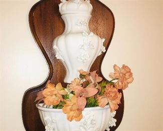 Flowers Wooden Wall Hanger