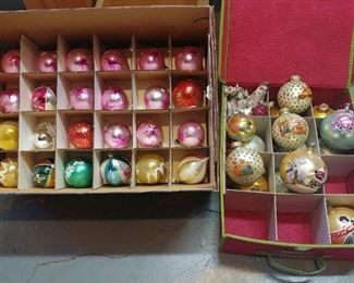 Vintage Christmas Ornaments