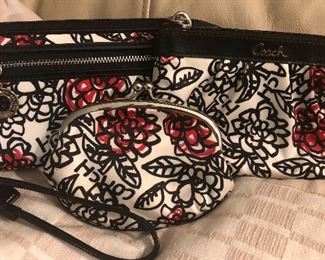Coach coin purses