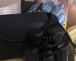Nikon binoculars with case
