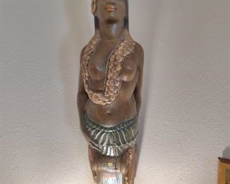 Nautical Ship Figurehead Hula Girl