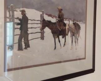 Western Wall Art Horses