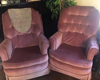 PINK RECLINERS