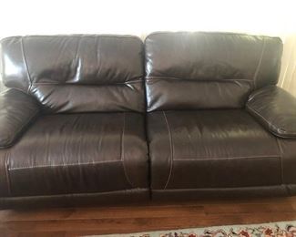 SOFA ELECTRIC RECLINING LEATHER