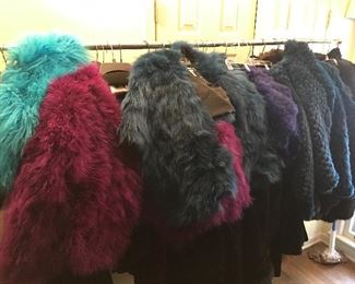 Beautiful furs and fur collars