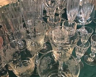 The finest crystal stemware from France, Germany and Poland!