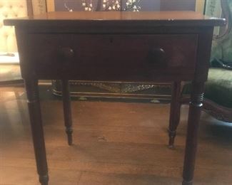 American primitive hand made table