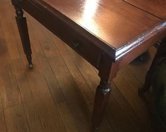 Handmade American primitive table 