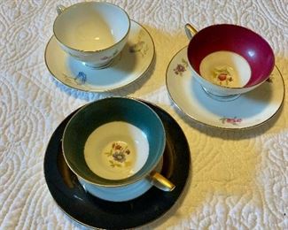 $20 ea cups and saucers sets 