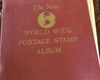 $75 World Wide Stamp album 