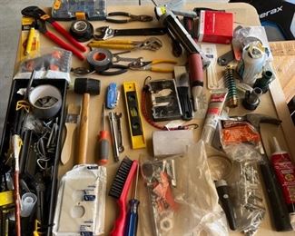 Assorted tools. 