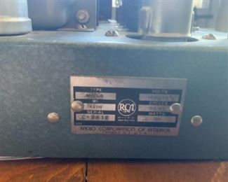 Rare RCA Theater Amplifier