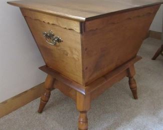 Rock Maple sewing chest by Spraque-Carleton