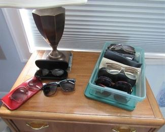 Vintage clothing and sunglasses