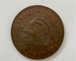 1787 Fugio Copper Cent