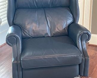 Thomasville Leather wingback chair