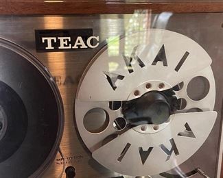 Vintage TEAC reel-to-reel recorder
