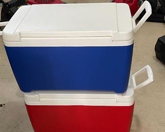 Coolers (almost new)